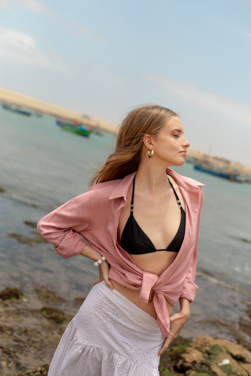 Camisa Mendieta - Rosado