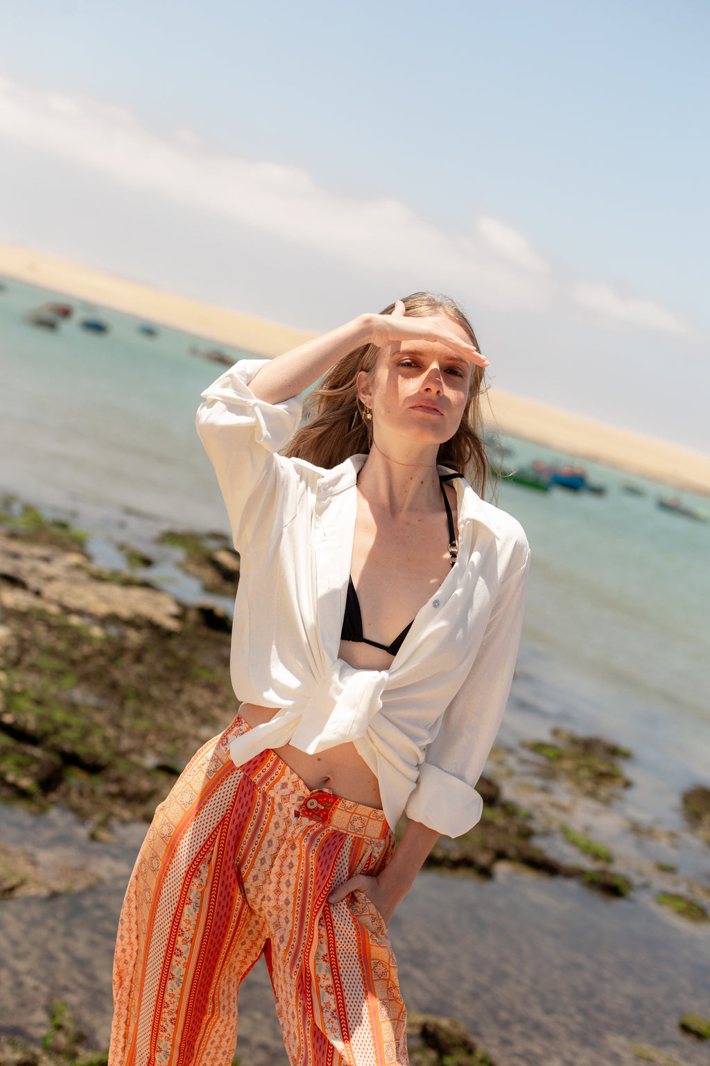 Camisa Mendieta - Hueso