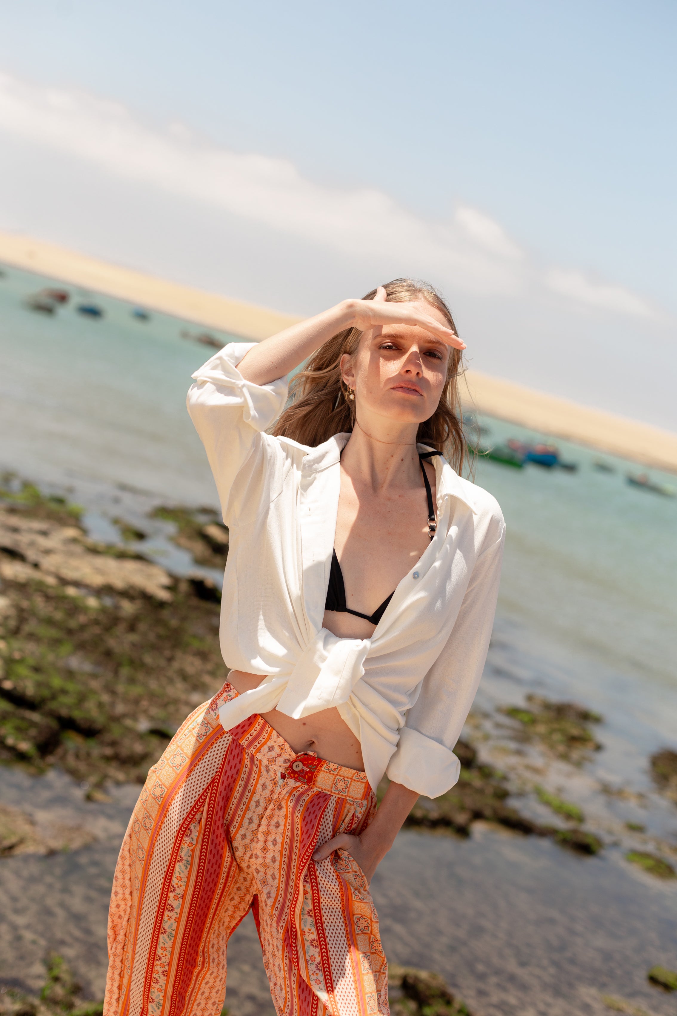 Camisa Mendieta - Hueso