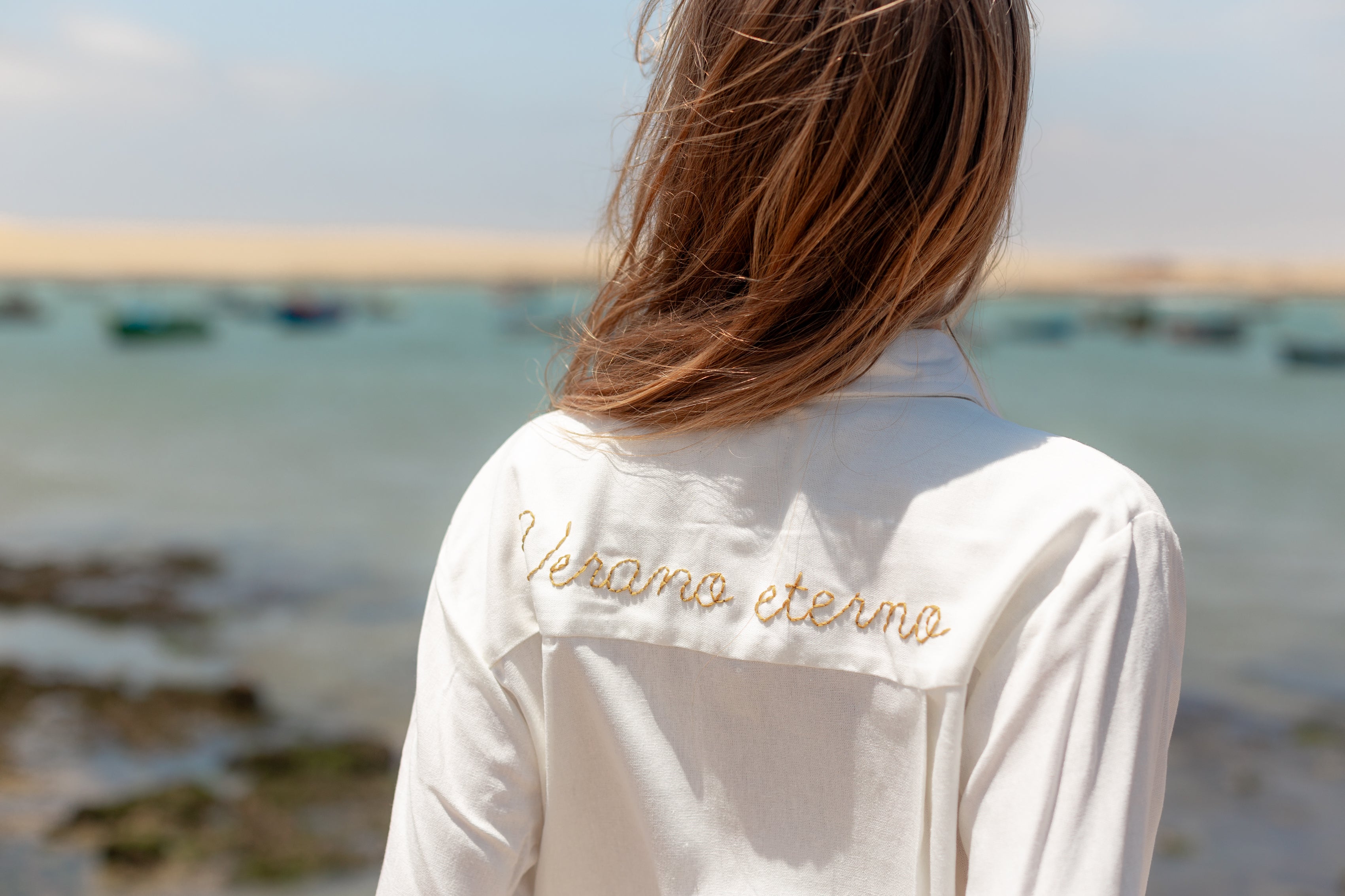 Camisa Mendieta - Hueso