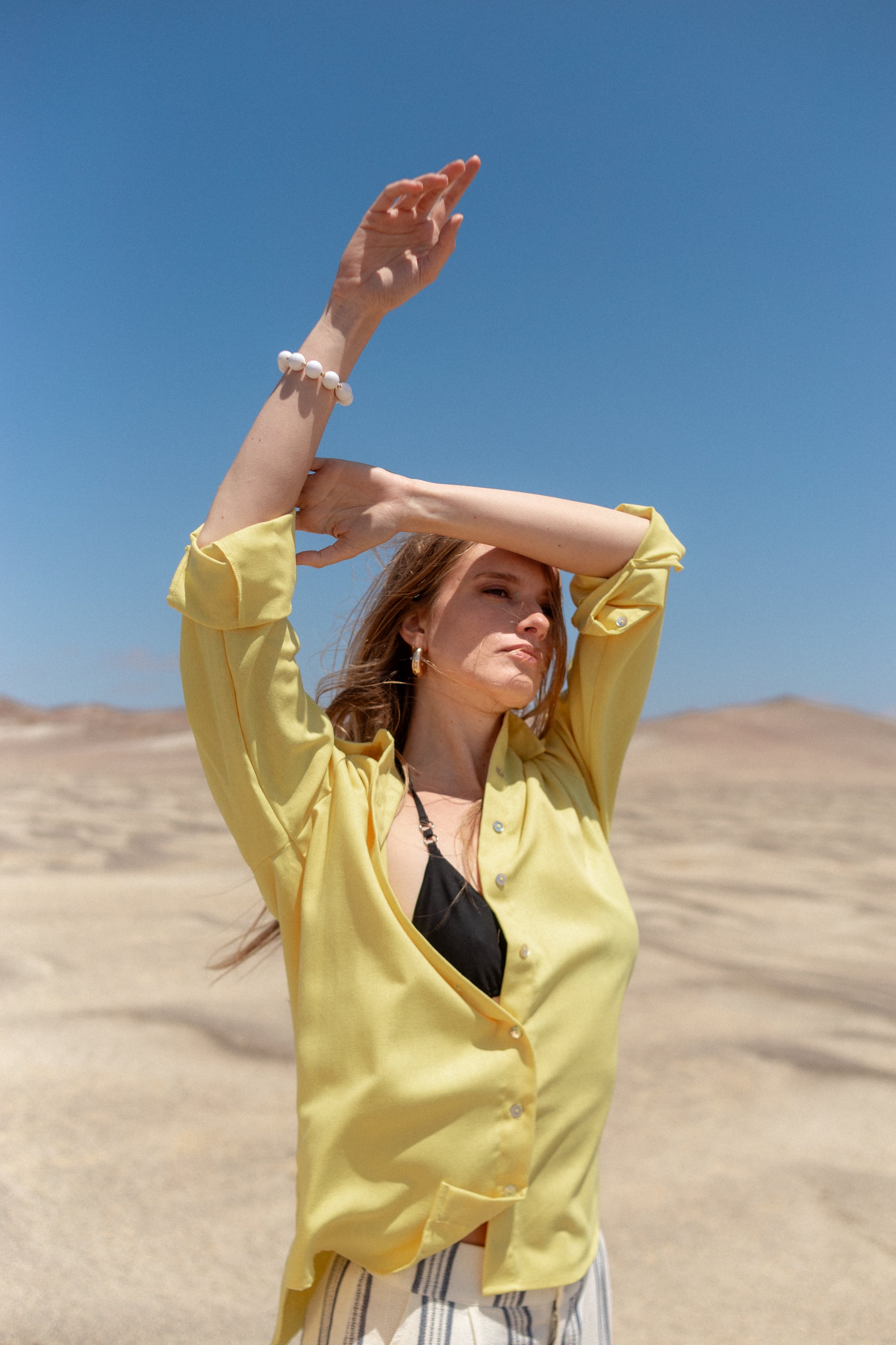 Camisa Mendieta - Amarillo