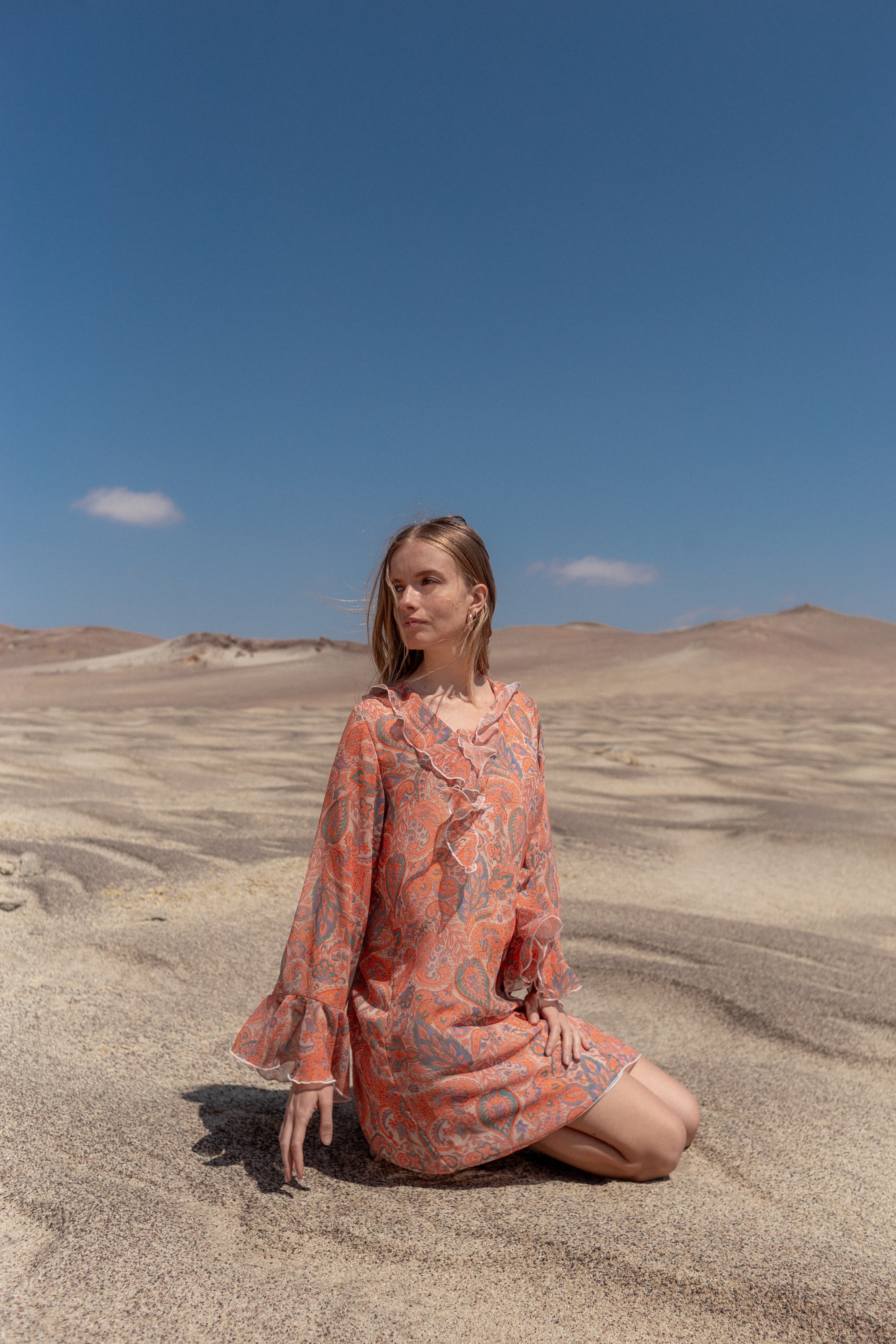 Vestido Atenas - Boho Sunset