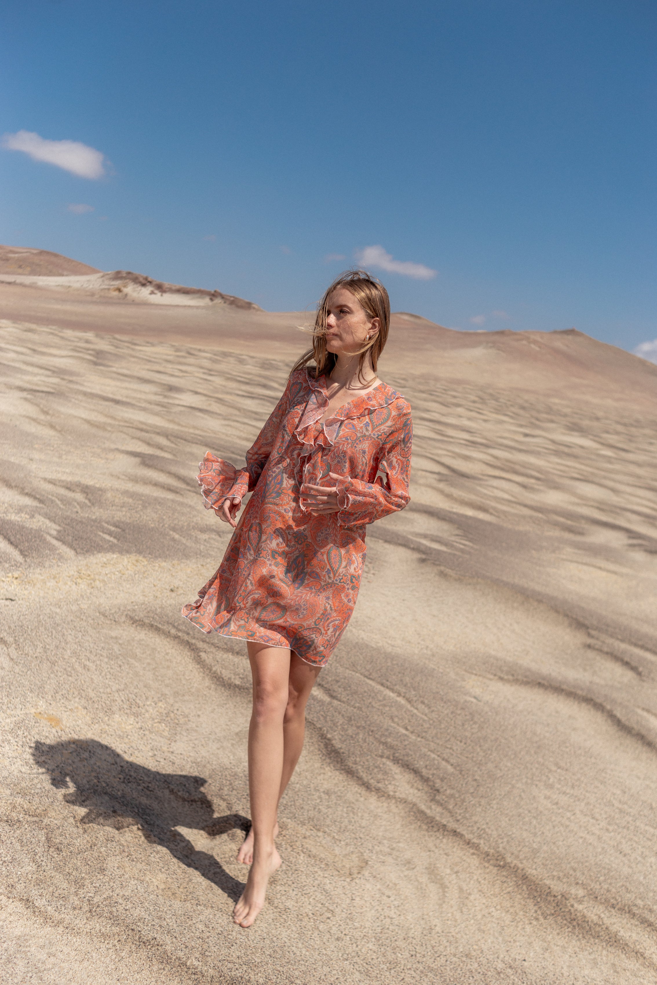 Vestido Atenas - Boho Sunset