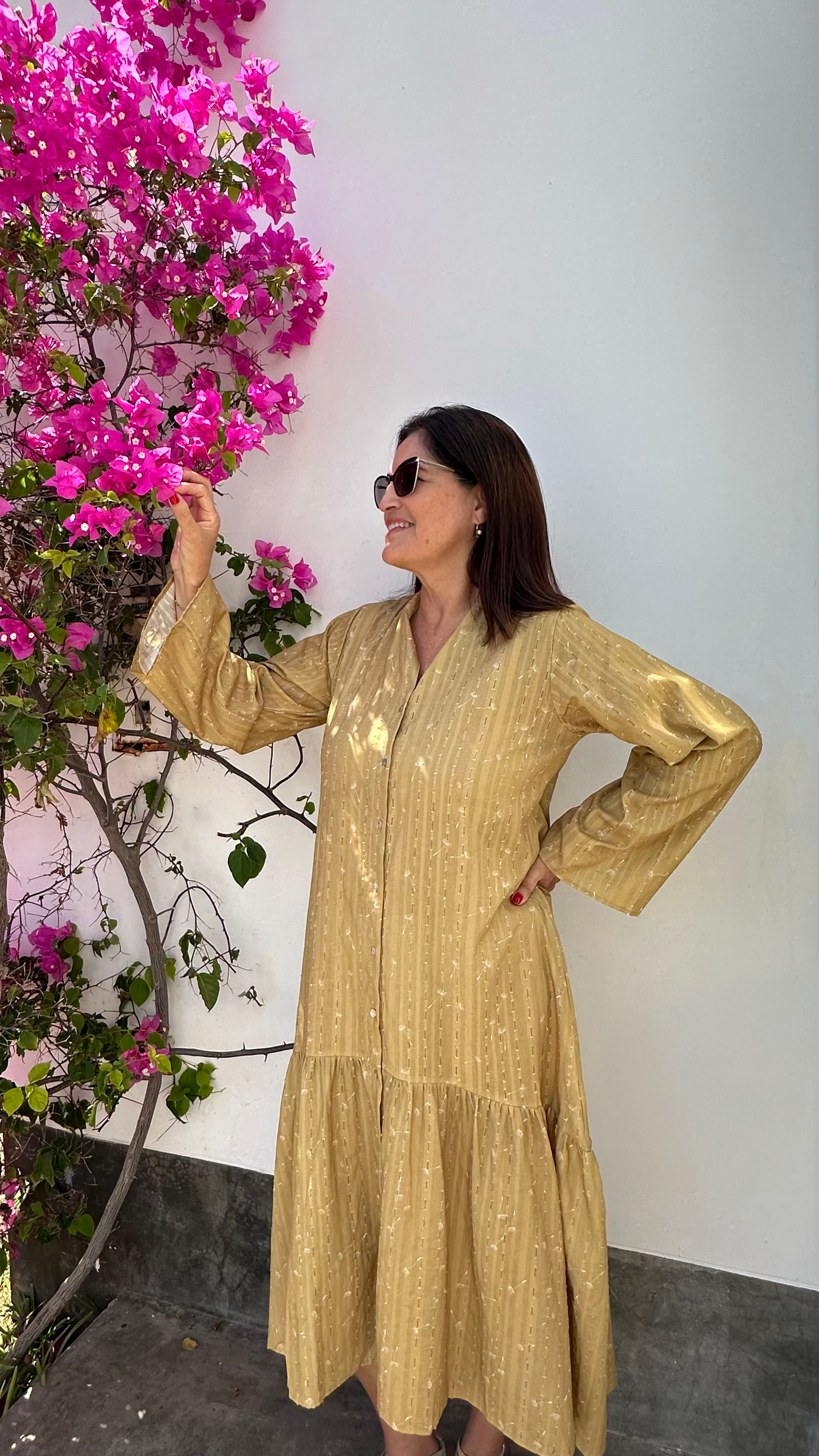 Vestido Alessia - Maíz