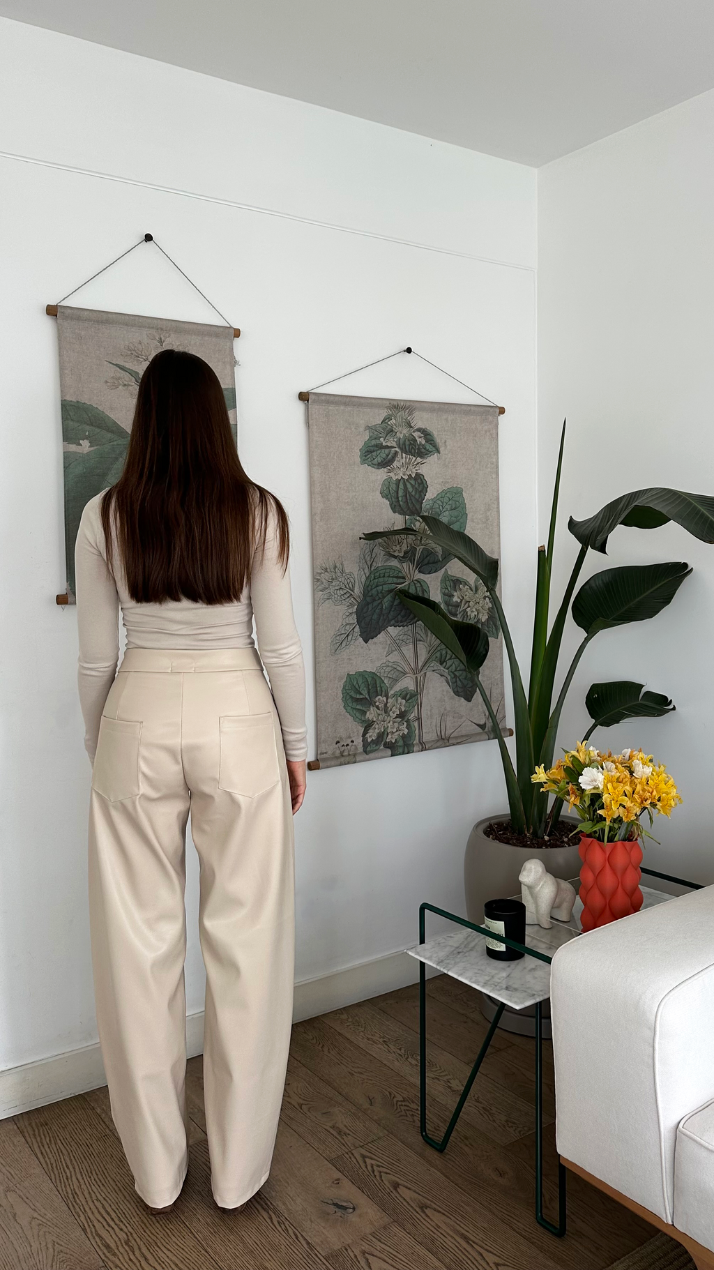 Pantalón Flavia - Hueso