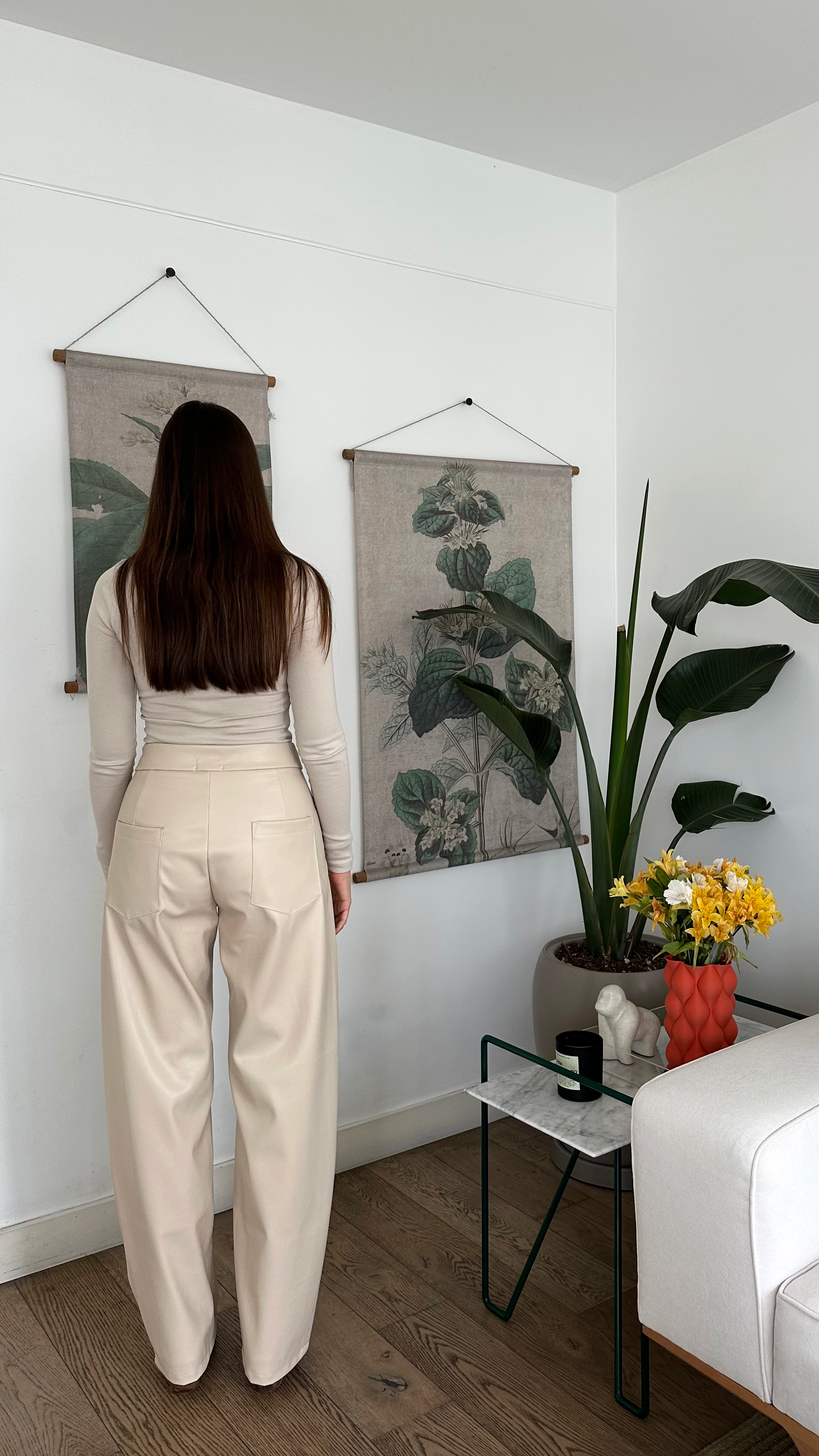 Pantalón Flavia - Hueso