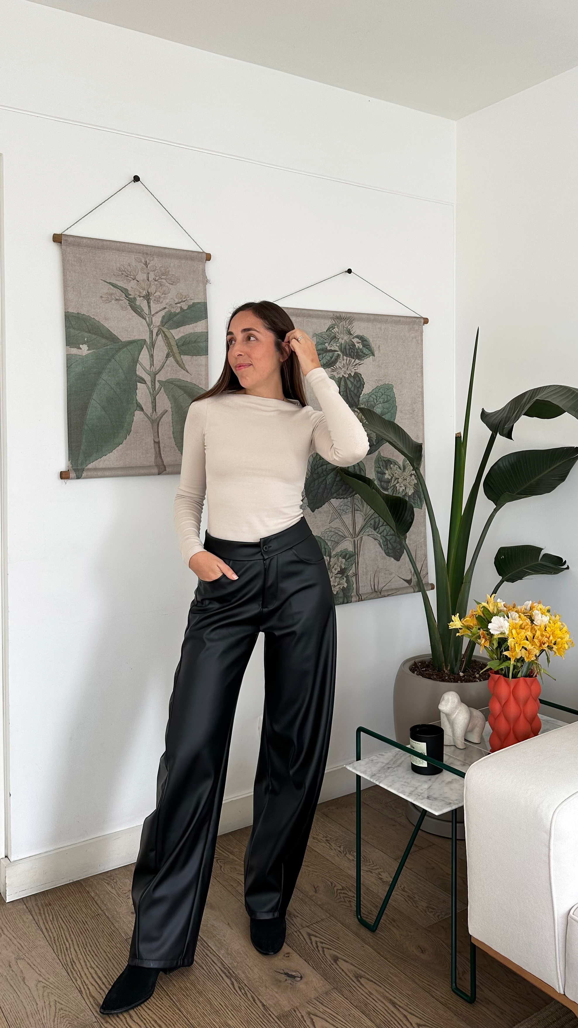 Pantalón Flavia - Negro