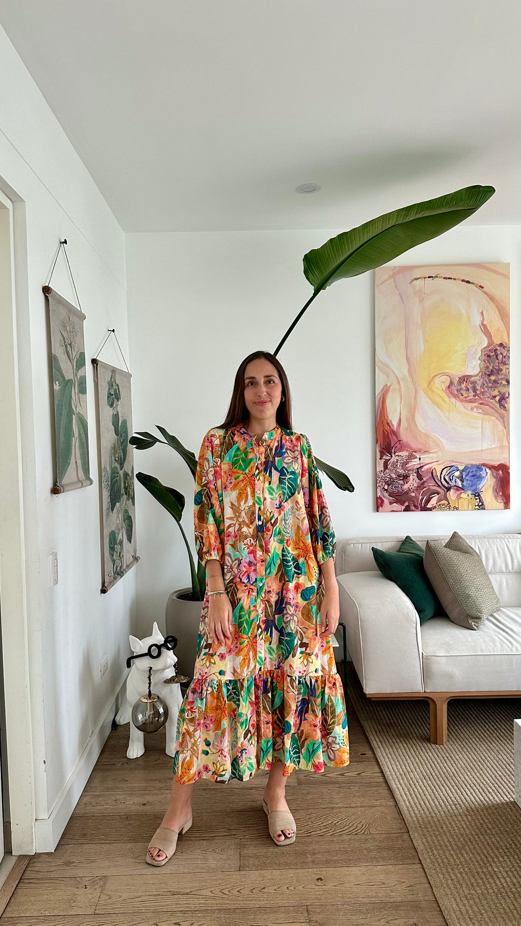 Vestido Sabina - Primaveral