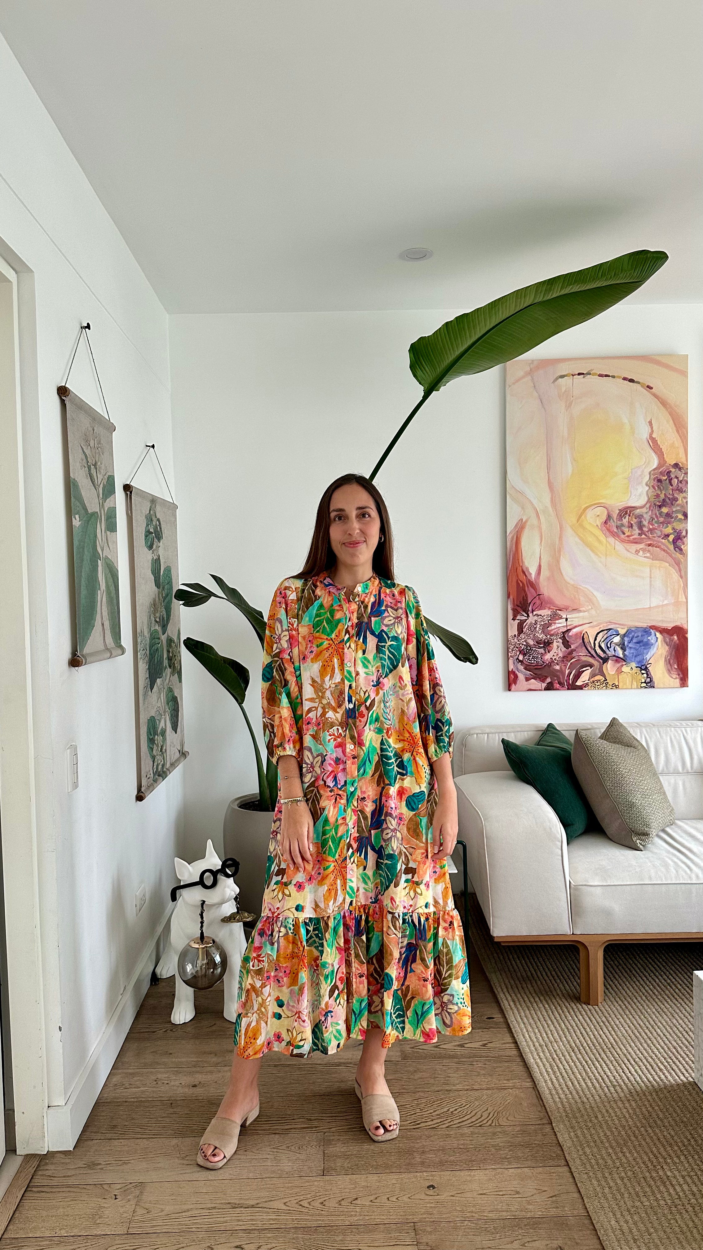 Vestido Sabina - Primaveral