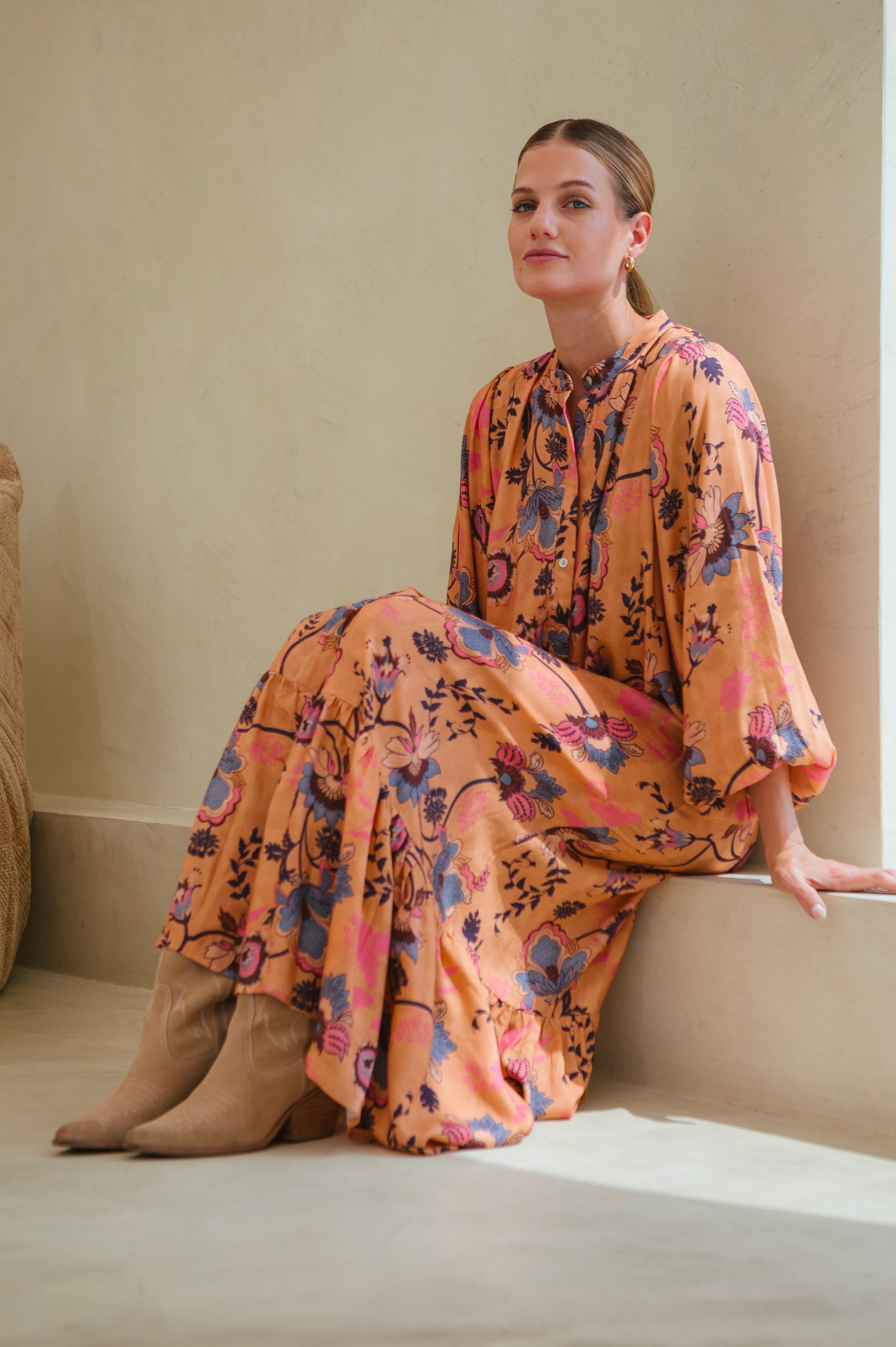 Vestido Sabina - Durazno