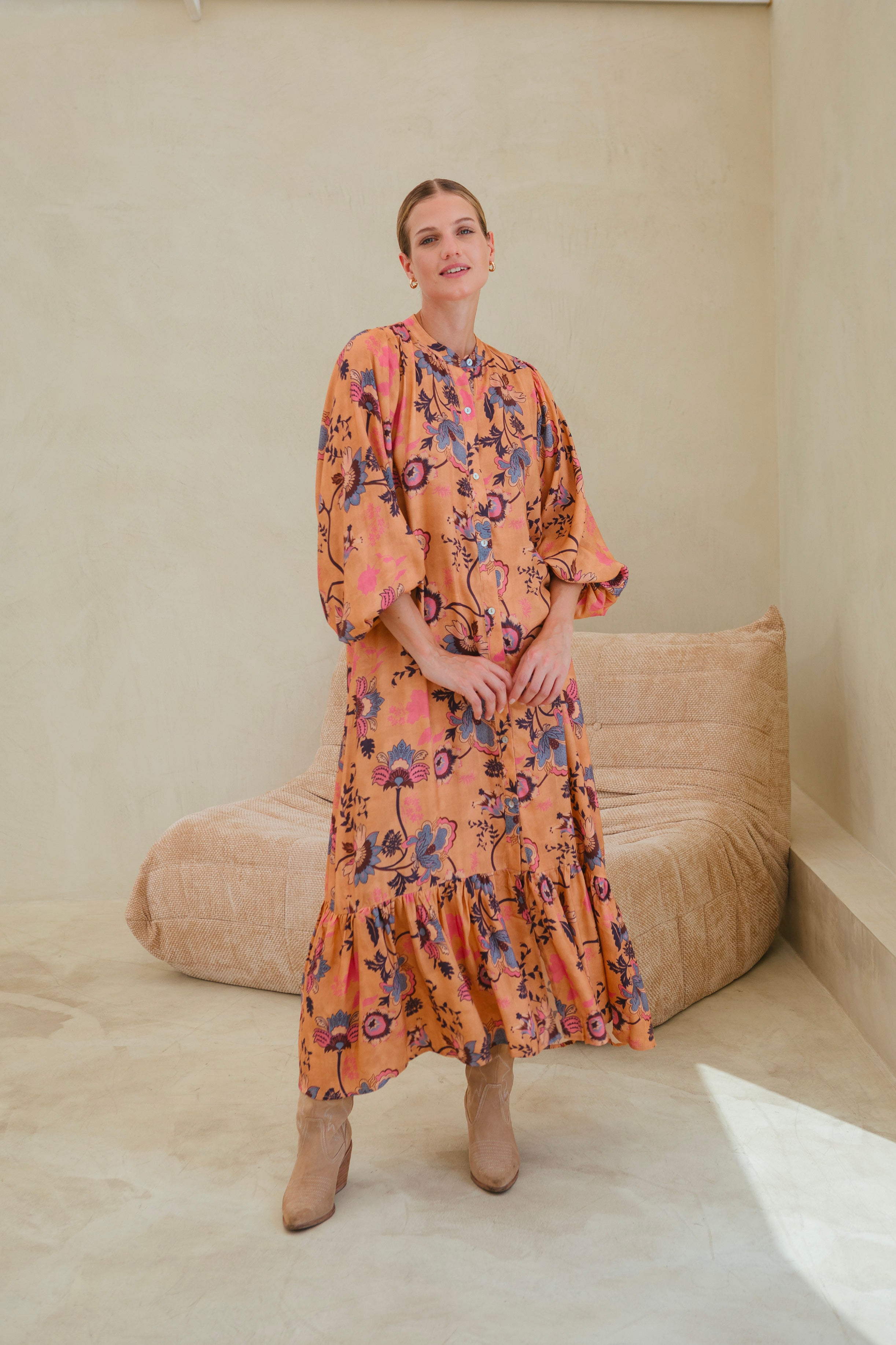 Vestido Sabina - Durazno