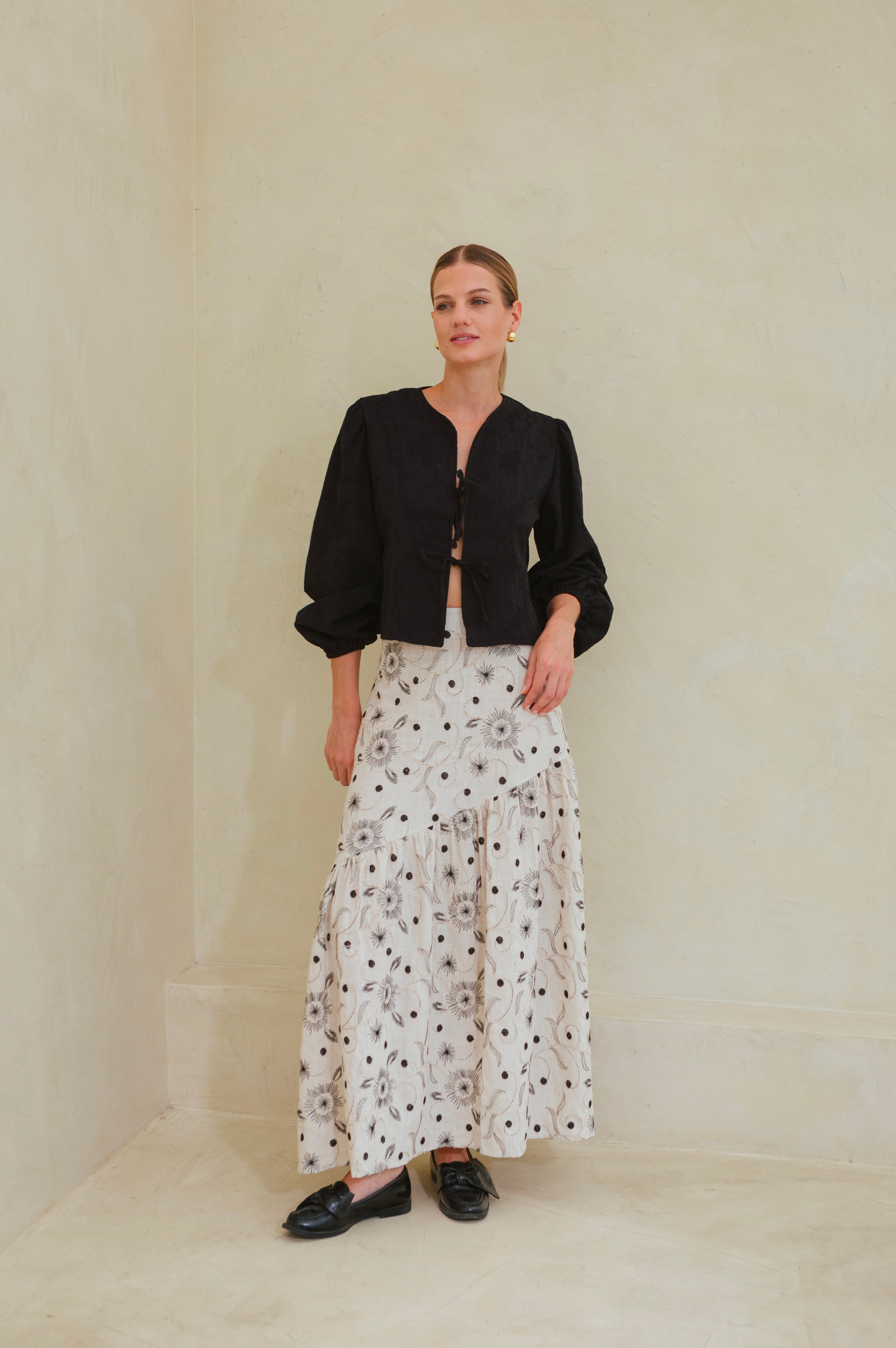 Falda Alfama - Beige