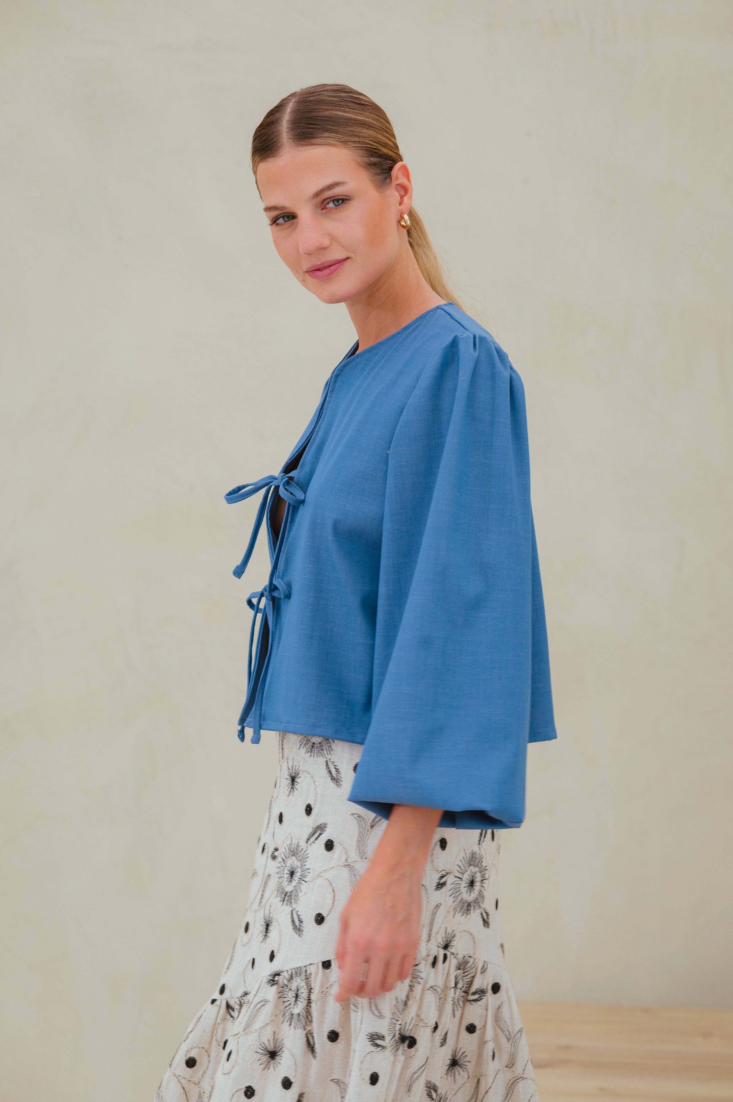 Blusa Algarve - Denim