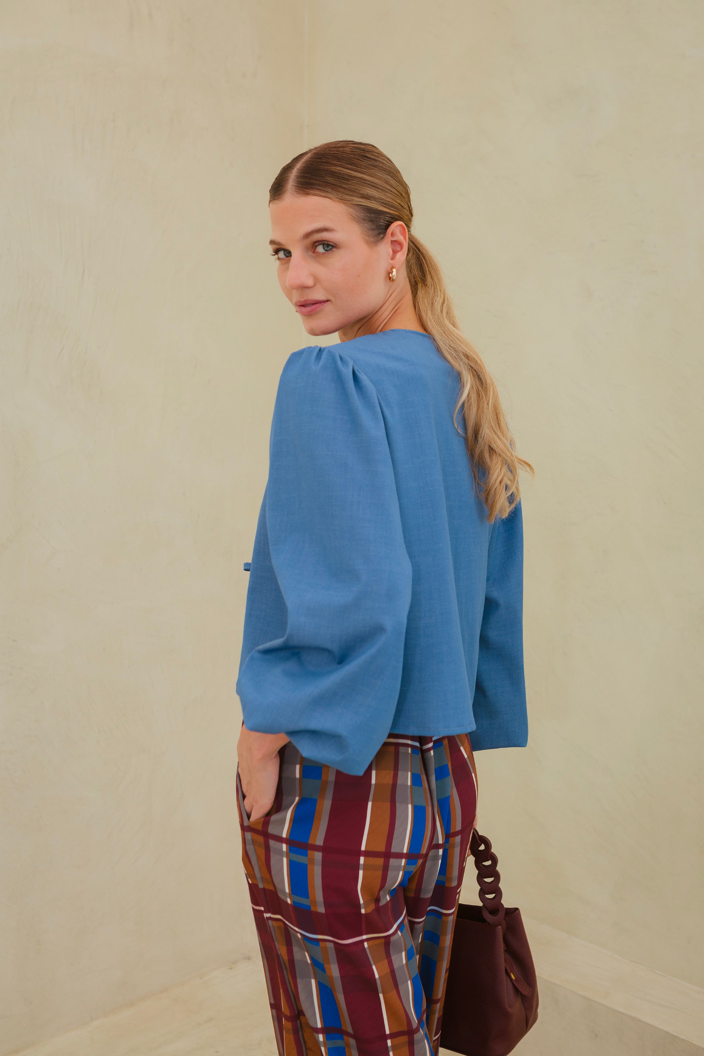 Blusa Algarve - Denim