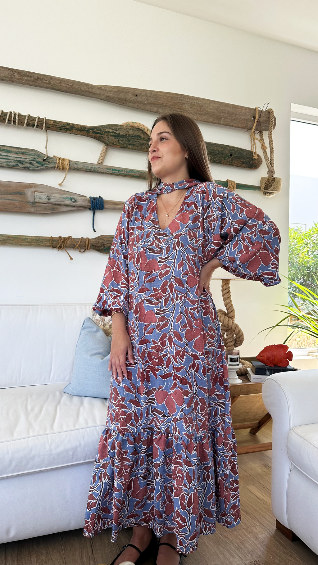 Vestido Miranda - Azulino