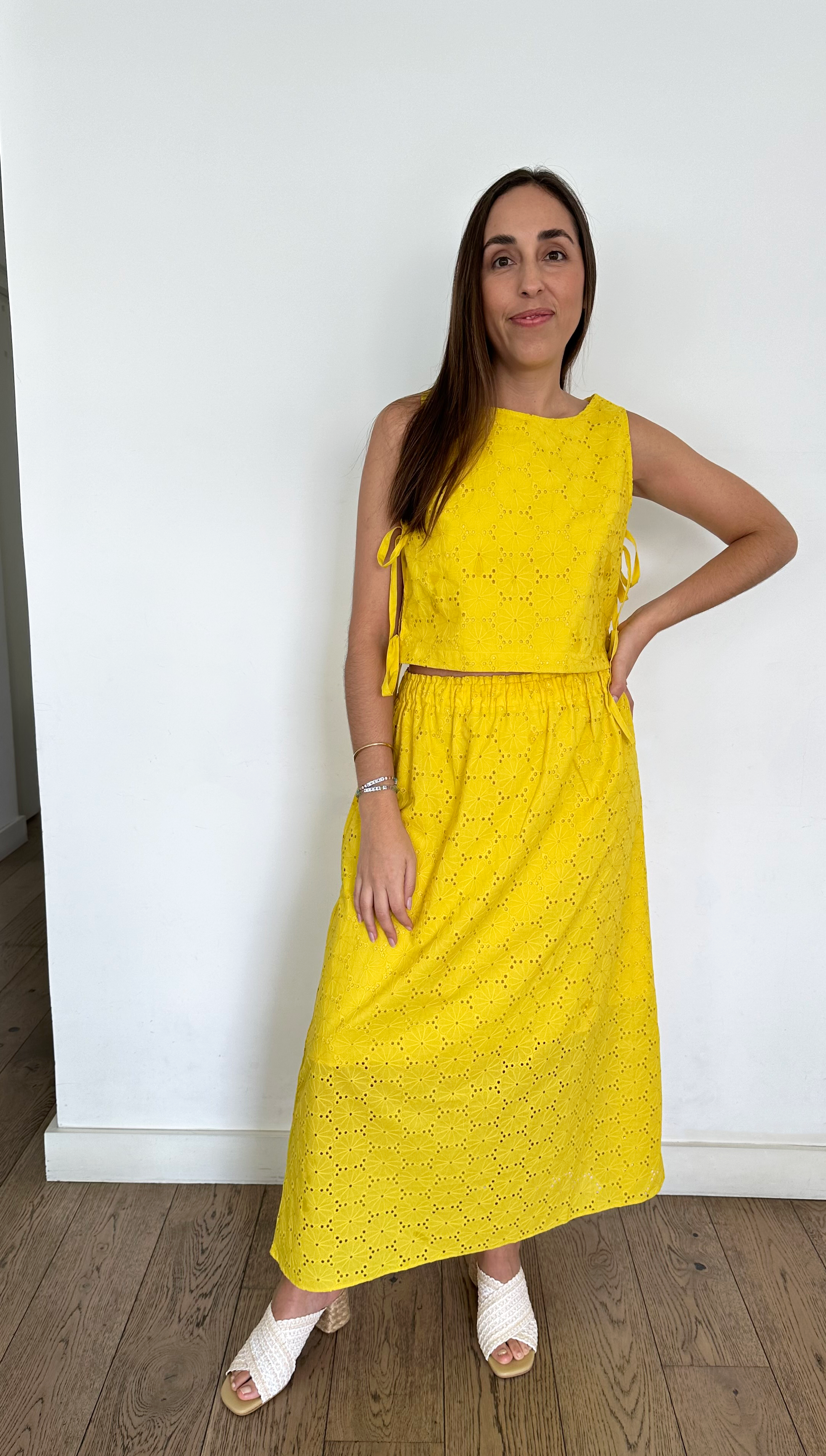 Falda Santa Marta - Amarillo