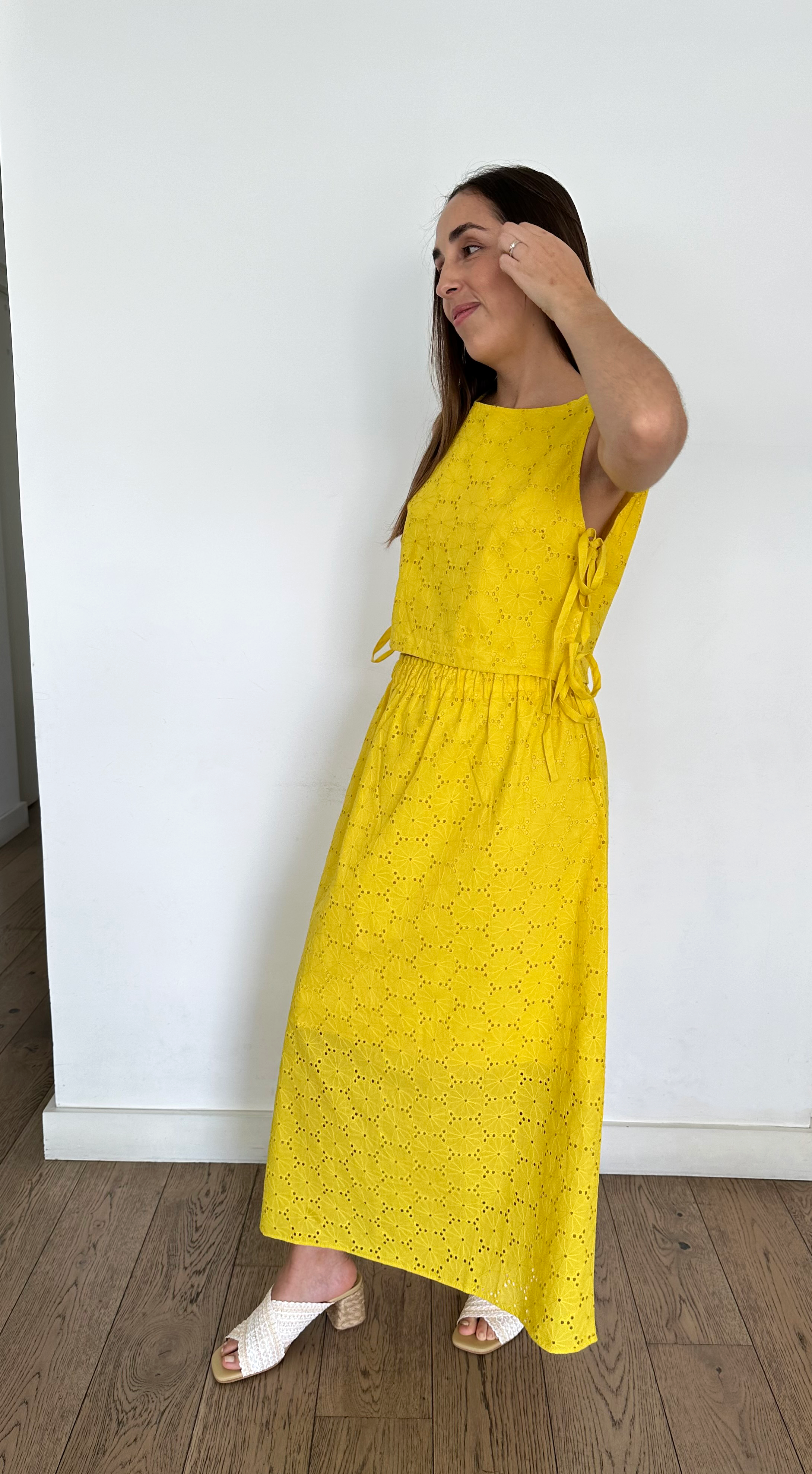 Falda Santa Marta - Amarillo