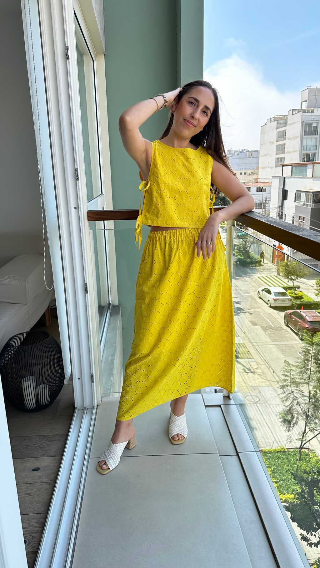 Falda Santa Marta - Amarillo