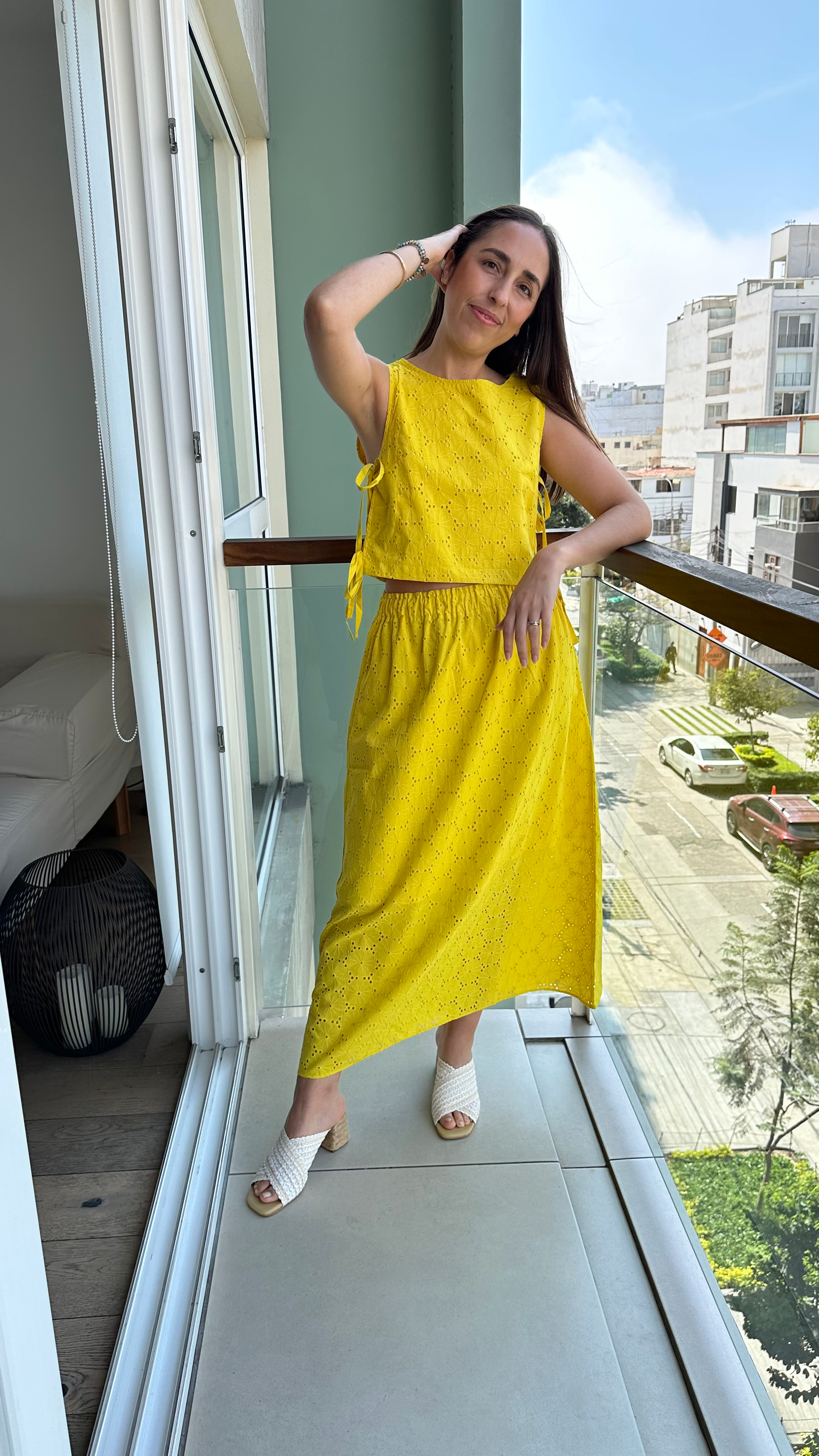 Falda Santa Marta - Amarillo