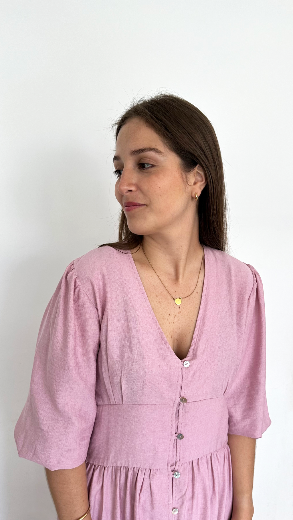 Vestido Sóller - Rosado