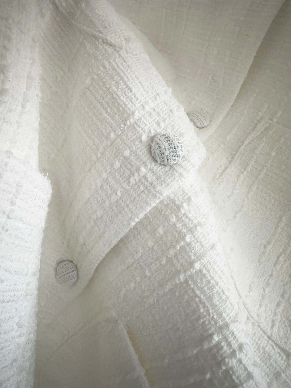 Chaleco Lourdes - Hueso