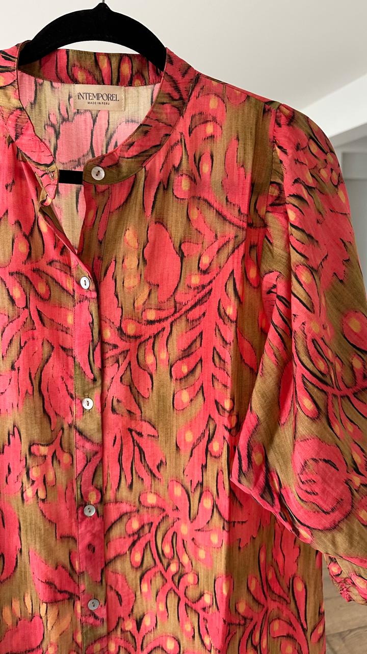 Vestido Sabina - Fucsia