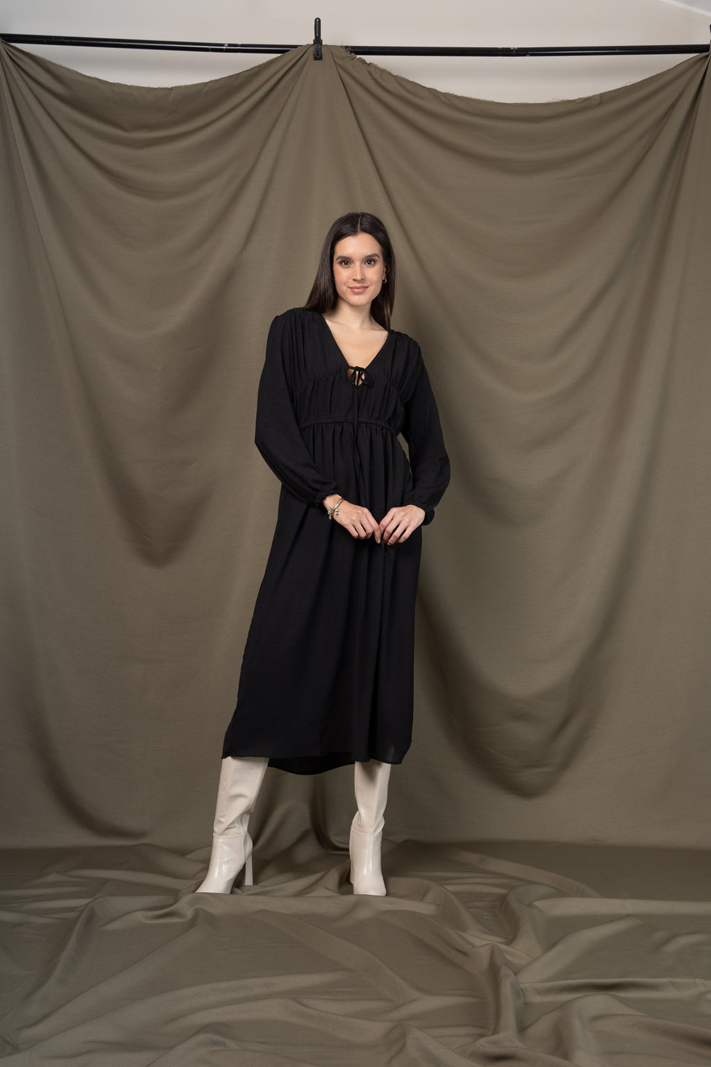 Vestido Angelina - Negro