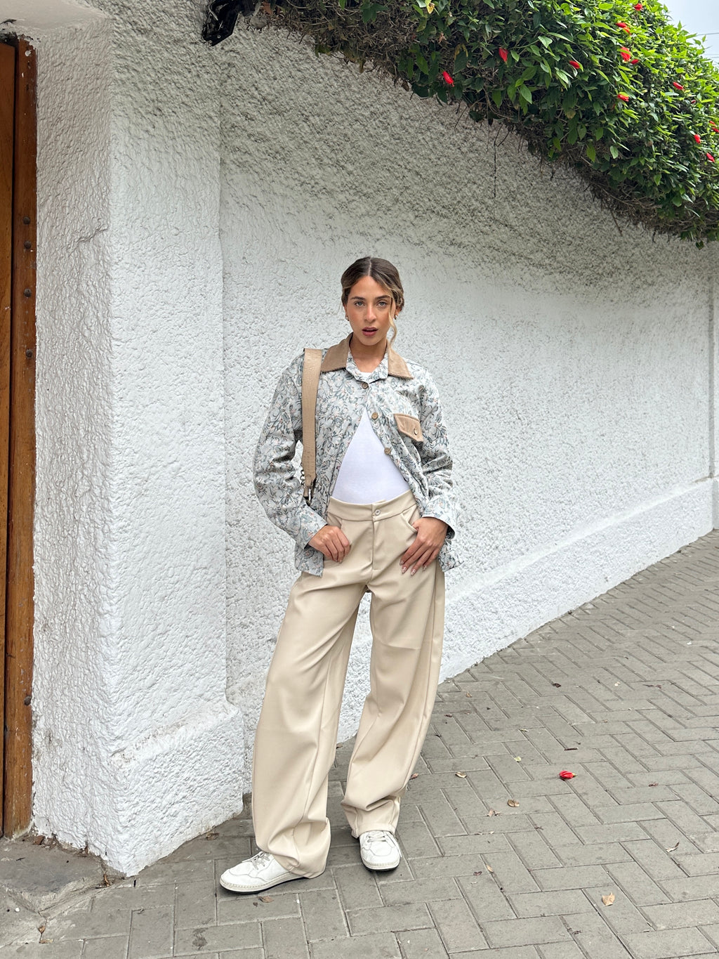 Pantalón Flavia - Hueso