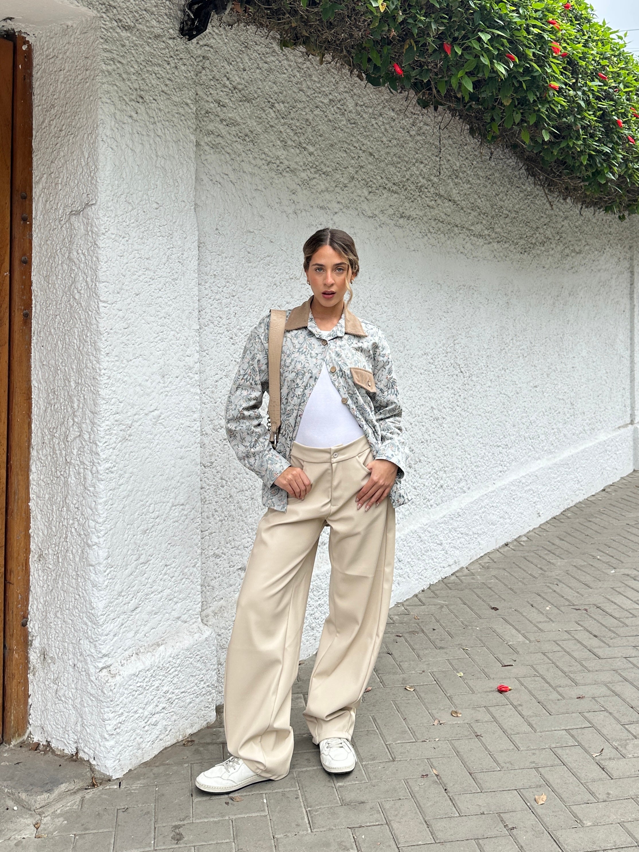 Pantalón Flavia - Hueso