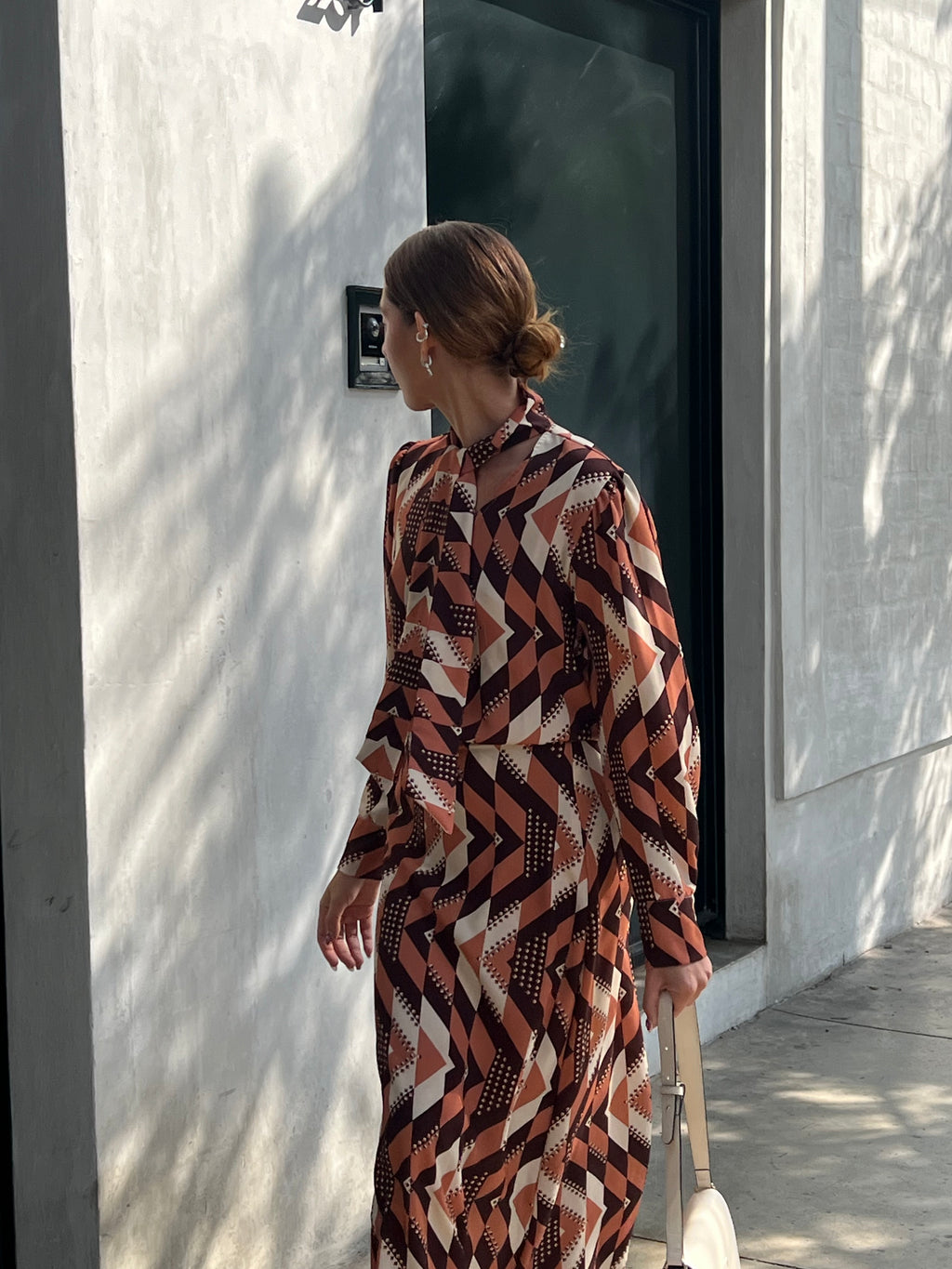 Blusa Madison - Print marrón