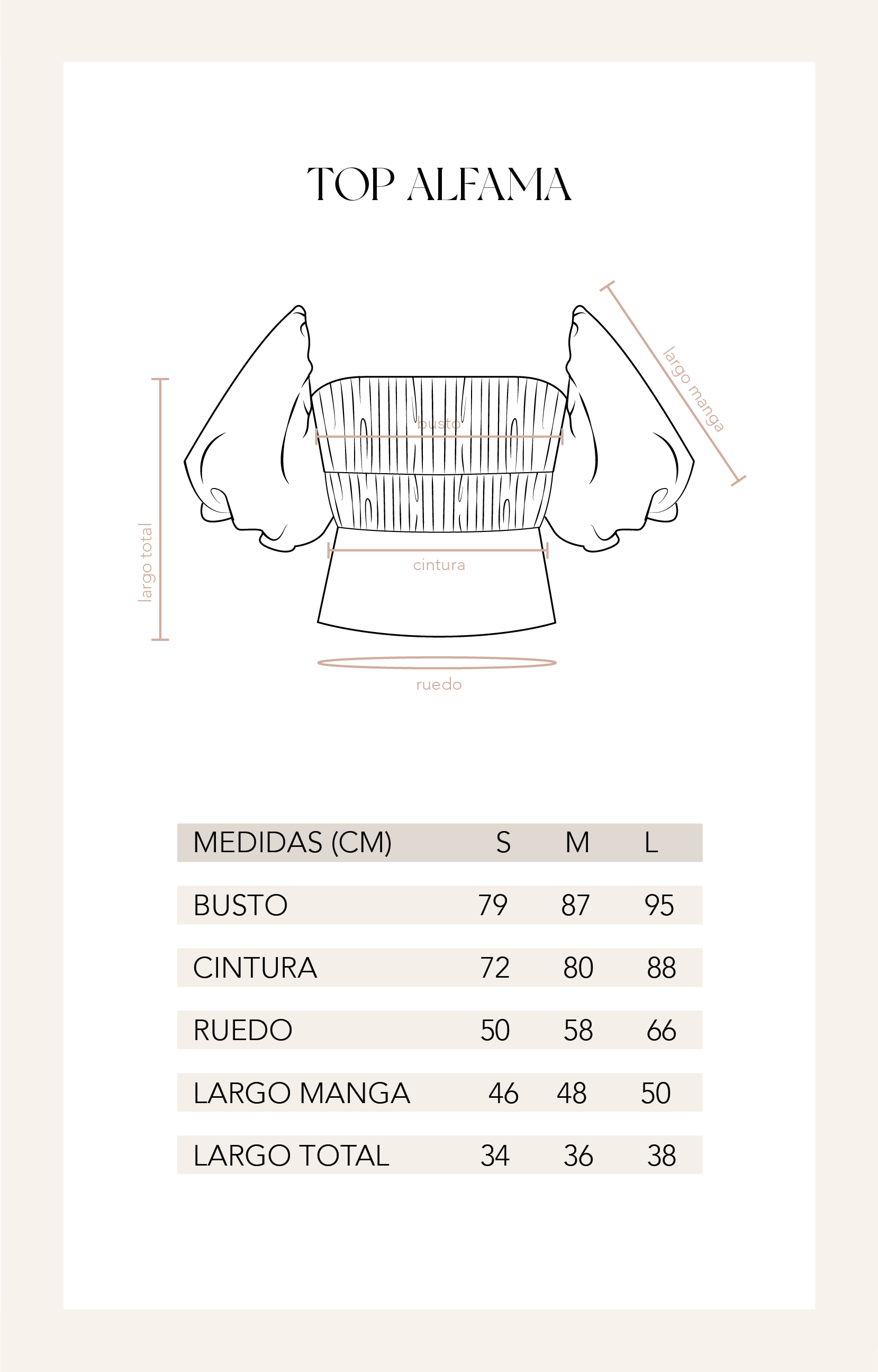 Top Alfama - Beige