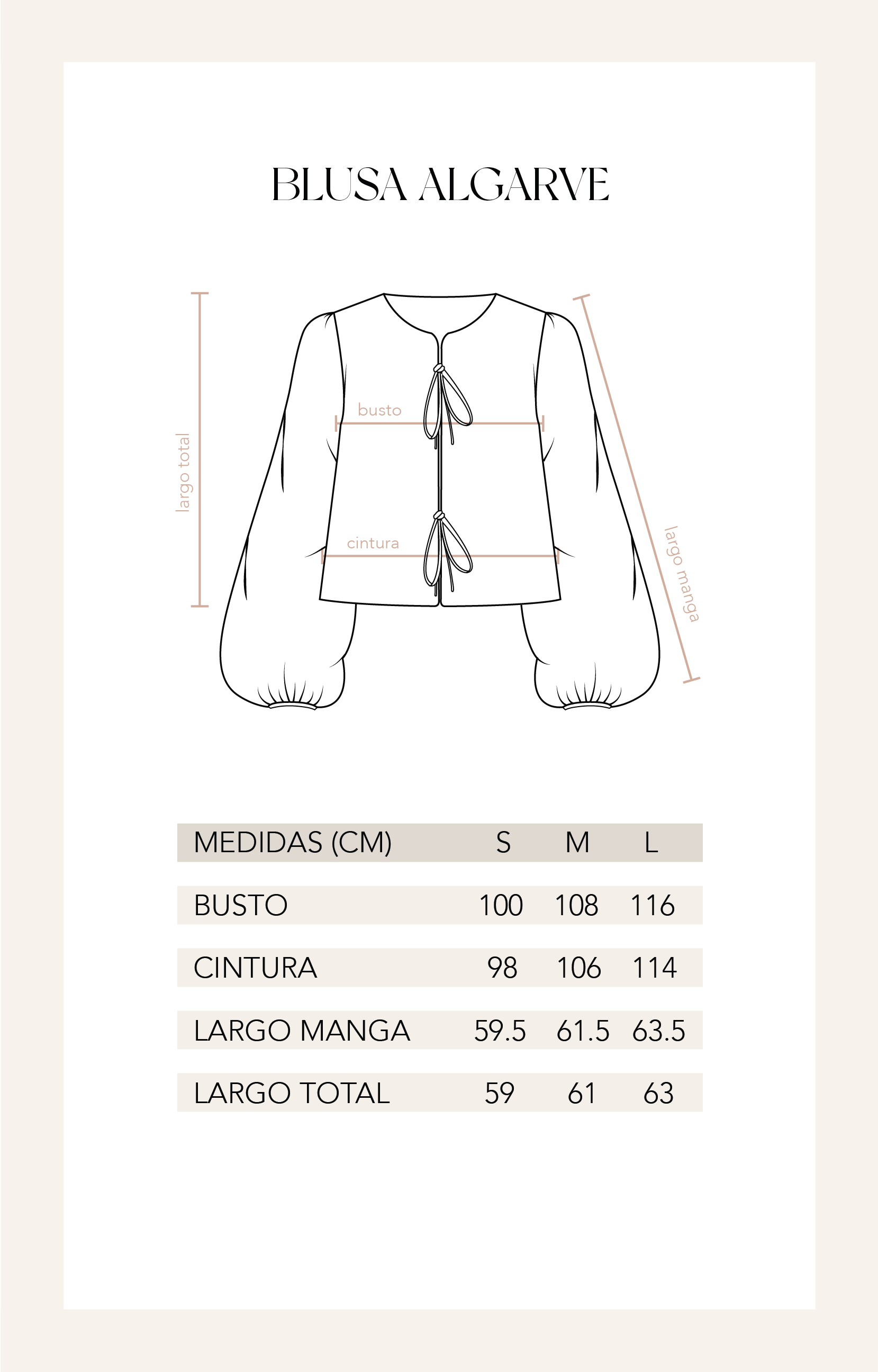 Blusa Algarve - Denim