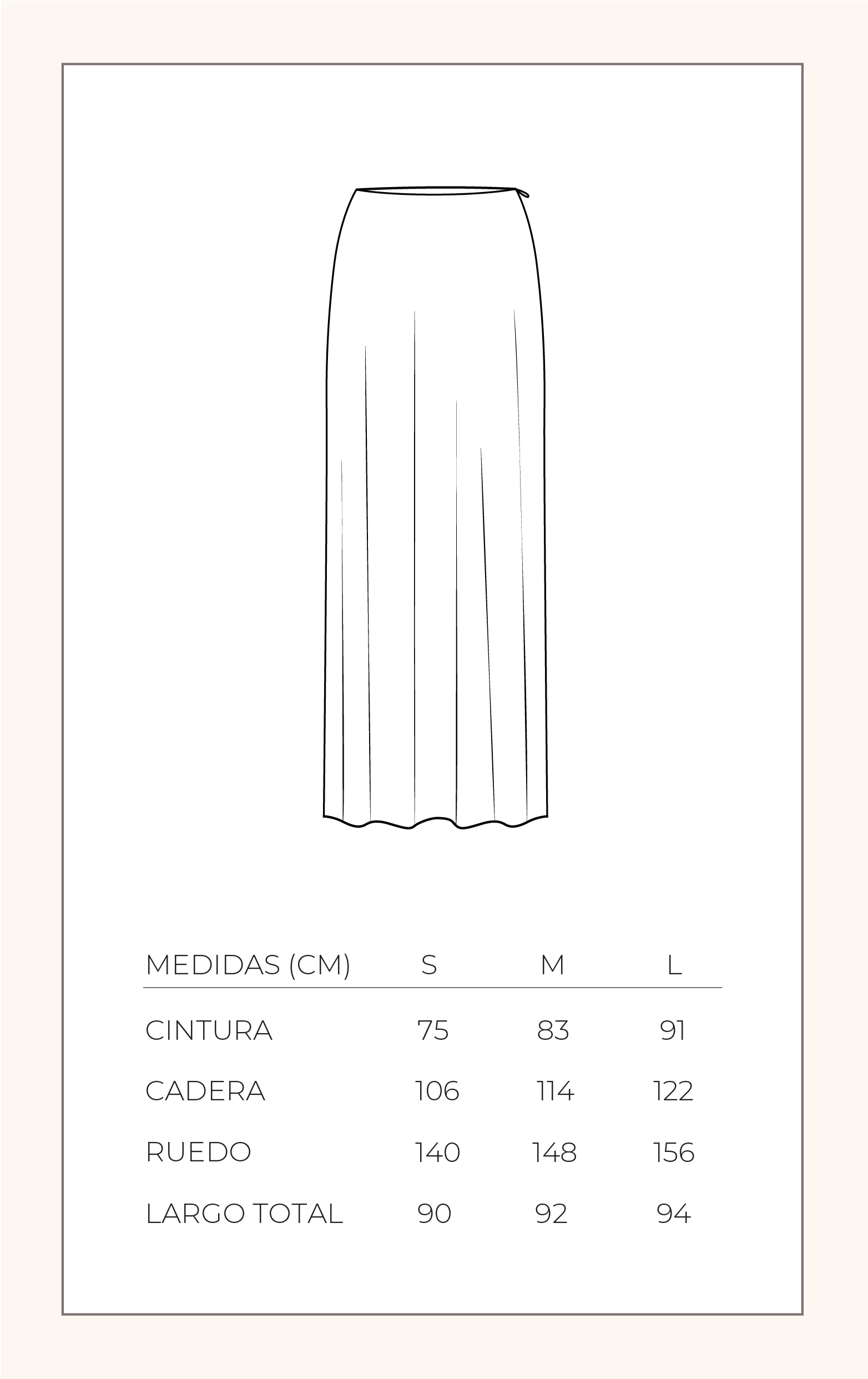 Falda Julieta - Print retro