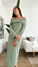 Cargar imagen en el visor de la galería, Vestido Lara - Verde agua
