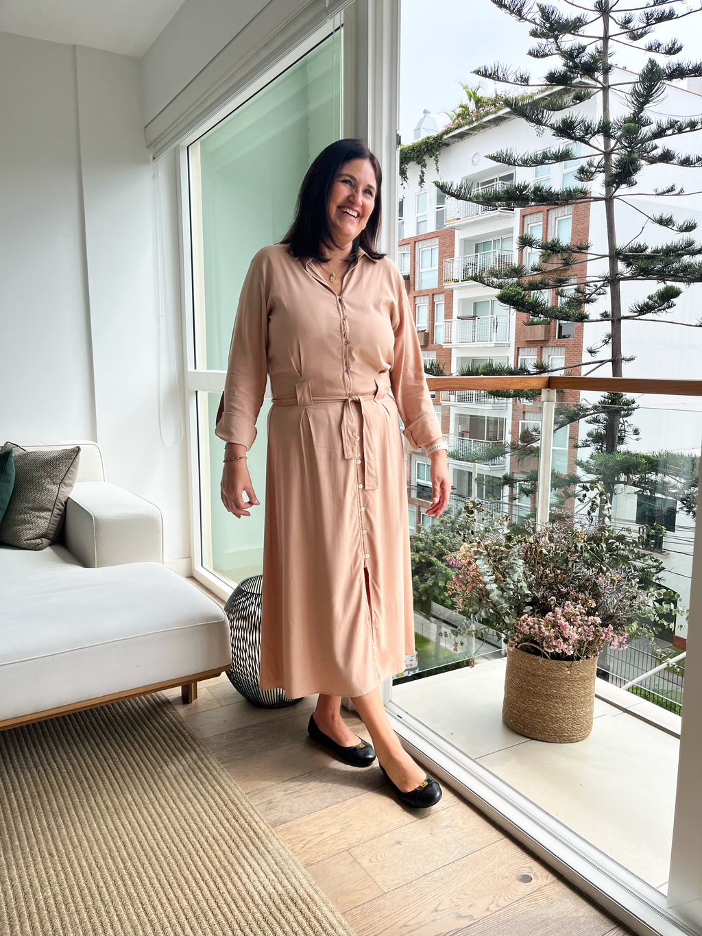 Vestido Bianca - Beige